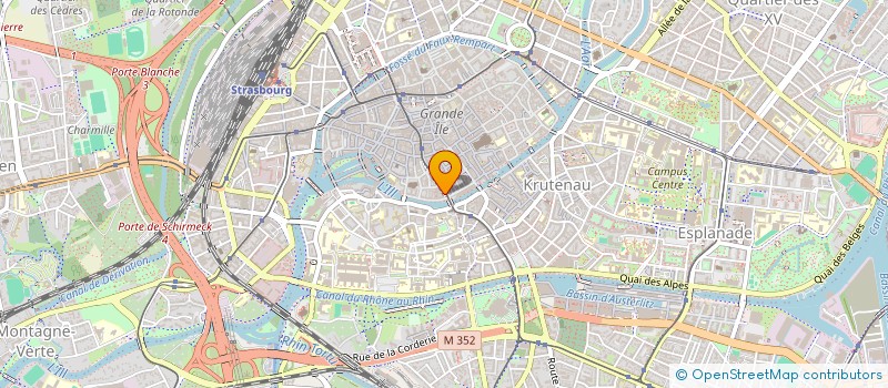 localisation de l'entreprise MONSIEUR DANIEL MARX à STRASBOURG