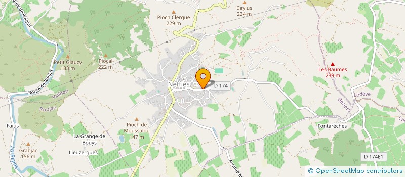 localisation de l'entreprise MONSIEUR DANIEL MAS  NEFFIES