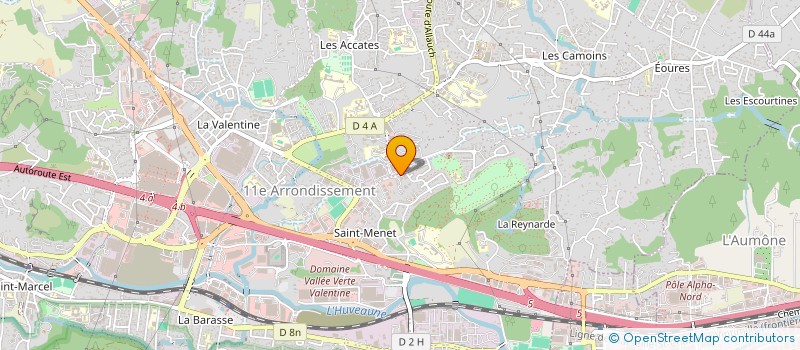 localisation de l'entreprise MONSIEUR DANIEL MASSA à MARSEILLE