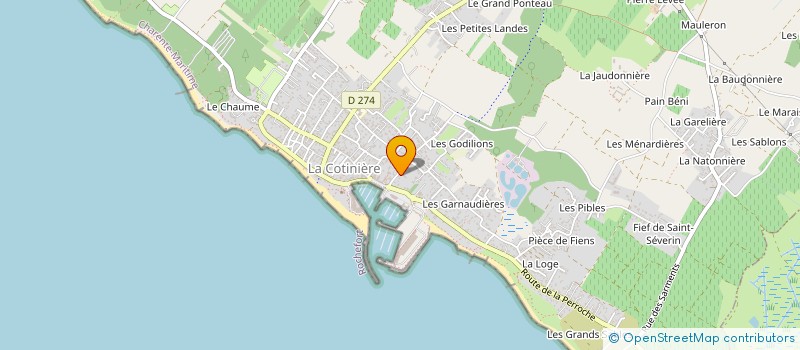 localisation de l'entreprise MONSIEUR DANIEL MASSE à SAINT-PIERRE-D'OLERON