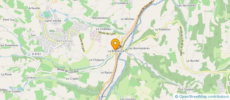 localisation de l'entreprise MONSIEUR DANIEL MASSEY  BESSENAY