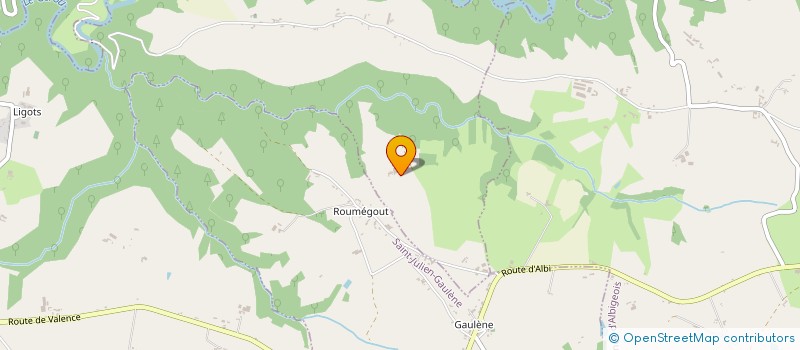 localisation de l'entreprise MONSIEUR DANIEL MASSIER  ANDOUQUE