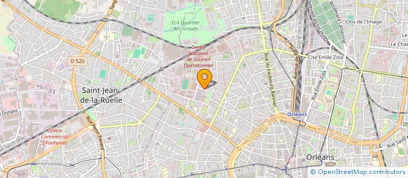 localisation de l'entreprise MONSIEUR DANIEL MATEOS à ORLEANS