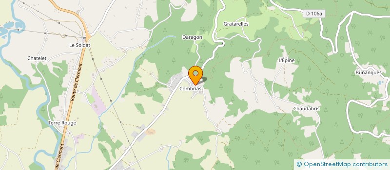 localisation de l'entreprise MONSIEUR DANIEL MATHEVON à AMBERT