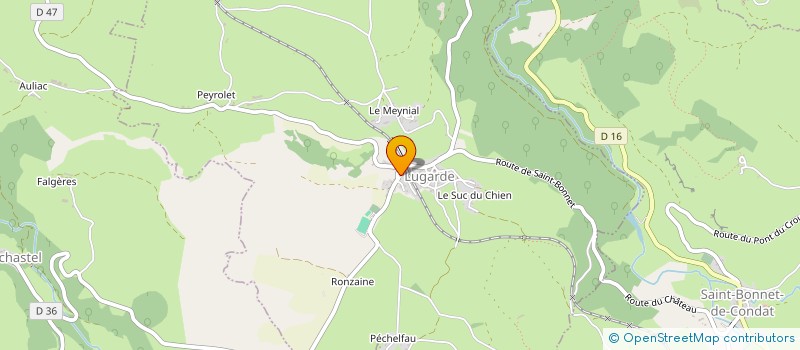 localisation de l'entreprise MONSIEUR DANIEL MATHIEU à SAINT-SATURNIN