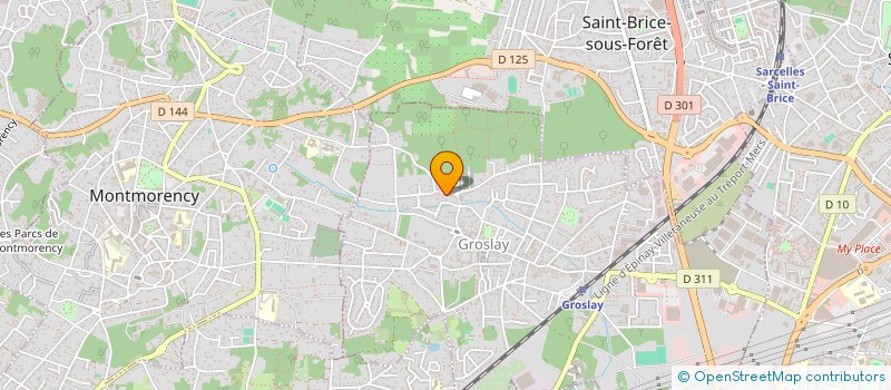 localisation de l'entreprise MONSIEUR DANIEL MATHIEU à GROSLAY