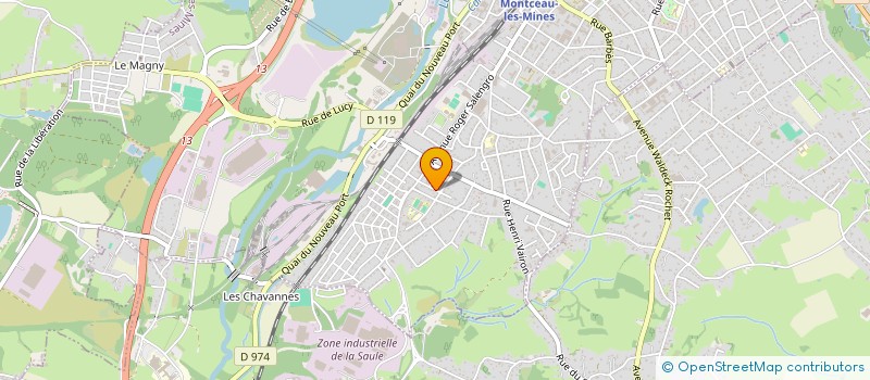 localisation de l'entreprise MONSIEUR DANIEL MATRAT à MONTCEAU-LES-MINES