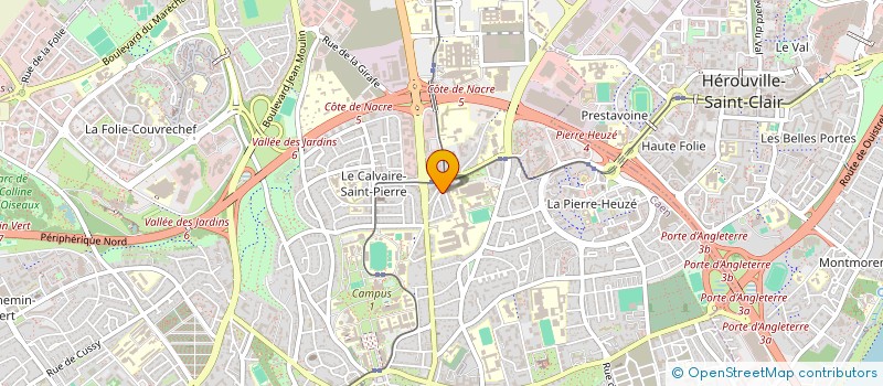 localisation de l'entreprise MONSIEUR DANIEL MAUDUIT à CAEN
