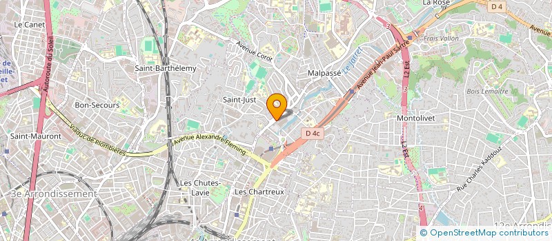 localisation de l'entreprise MONSIEUR DANIEL MAUREAU à MARSEILLE