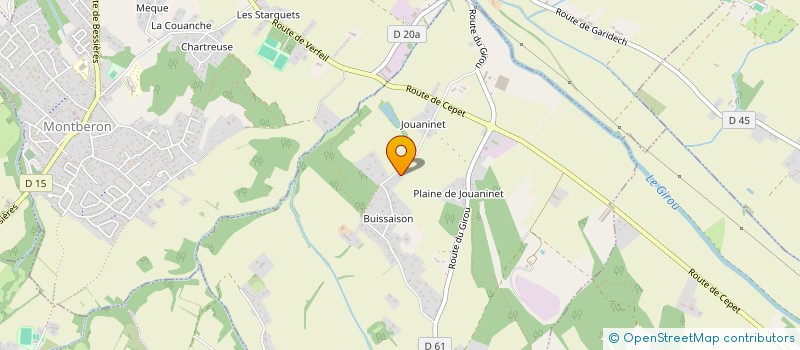 localisation de l'entreprise MONSIEUR DANIEL MAURY à TOULOUSE