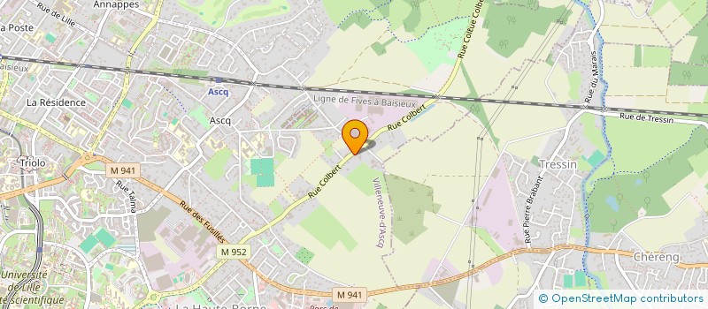 localisation de l'entreprise MONSIEUR DANIEL MAZZOLINI à VILLENEUVE-D'ASCQ