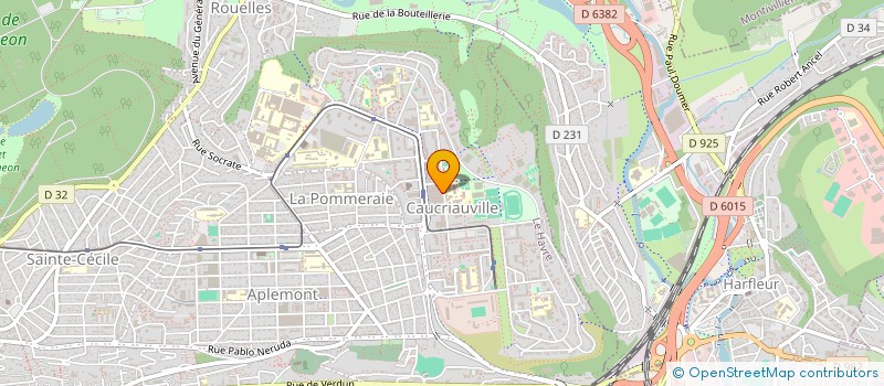 localisation de l'entreprise MONSIEUR DANIEL MBOULE ETOKE EDEME  LE HAVRE