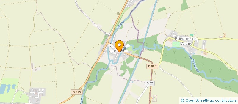 localisation de l'entreprise MONSIEUR DANIEL MEAUX  NEUFCHATEL-SUR-AISNE