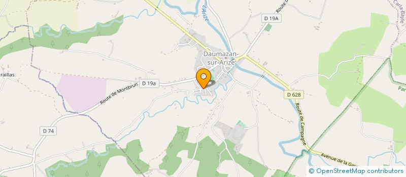 localisation de l'entreprise MONSIEUR DANIEL MECAGNI à DAUMAZAN-SUR-ARIZE