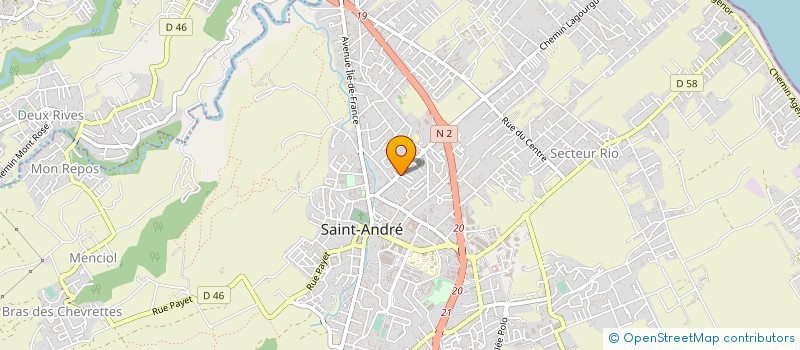 localisation de l'entreprise MONSIEUR DANIEL MEDEA à SAINT-ANDRE