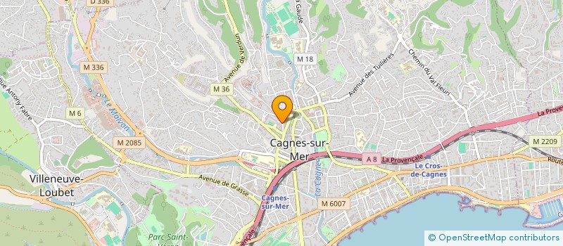 localisation de l'entreprise MONSIEUR DANIEL MELIS à CAGNES-SUR-MER