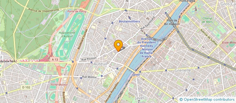 localisation de l'entreprise MONSIEUR DANIEL MELKA à PARIS