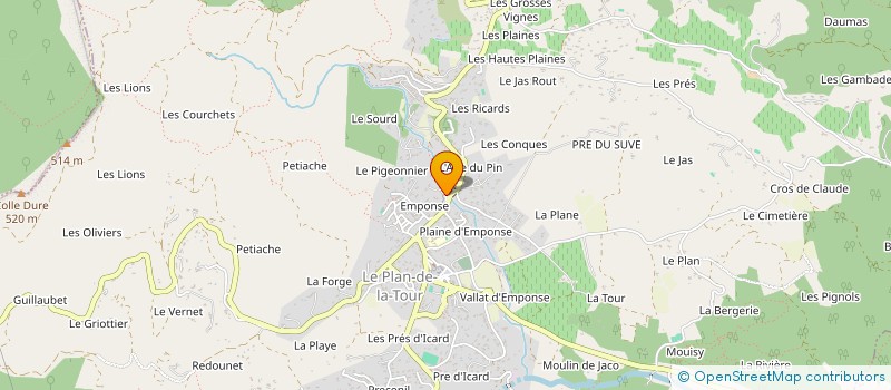 localisation de l'entreprise MONSIEUR DANIEL MENDES FERREIRA à SAINTE MAXIME