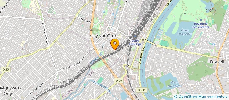 localisation de l'entreprise MONSIEUR DANIEL MENDY à JUVISY-SUR-ORGE