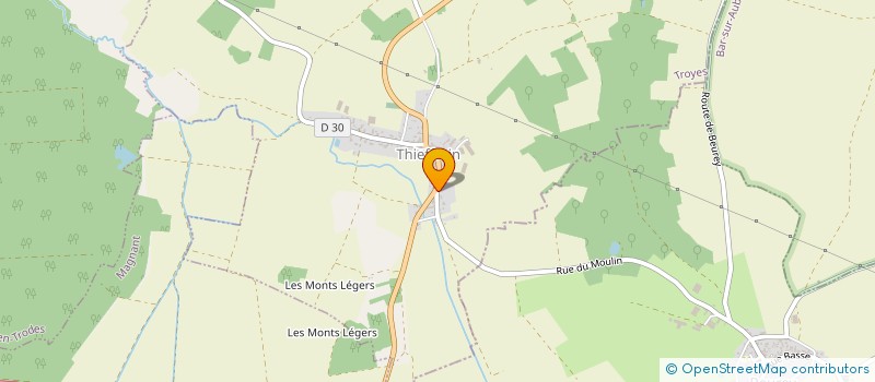 localisation de l'entreprise MONSIEUR DANIEL MENSCH  VENDEUVRE-SUR-BARSE