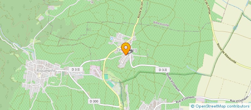 localisation de l'entreprise MONSIEUR DANIEL MENTELE  ZELLENBERG