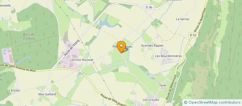 localisation de l'entreprise MONSIEUR DANIEL MERCIER  COURMANGOUX