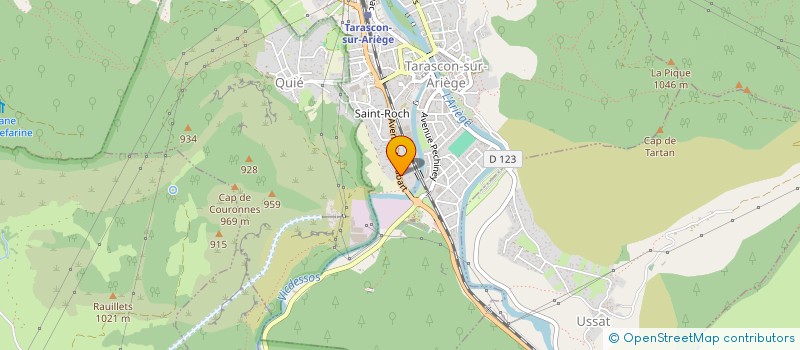 localisation de l'entreprise MONSIEUR DANIEL MERCIER à TARASCON-SUR-ARIEGE