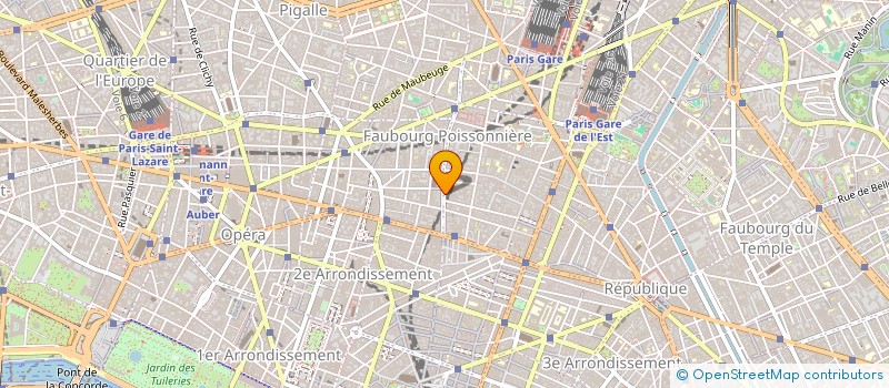 localisation de l'entreprise MONSIEUR DANIEL MESGUICH  PARIS