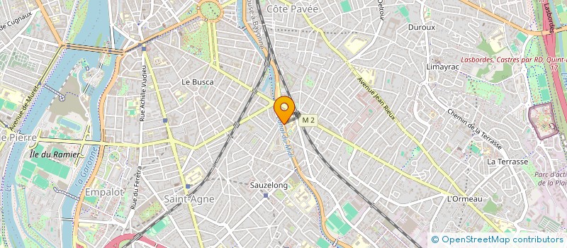 localisation de l'entreprise MONSIEUR DANIEL METGE à TOULOUSE