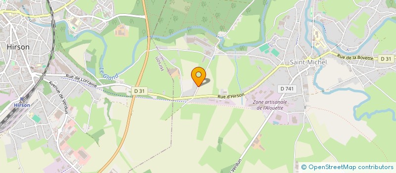 localisation de l'entreprise MONSIEUR DANIEL MEUNIER  SAINT-MICHEL