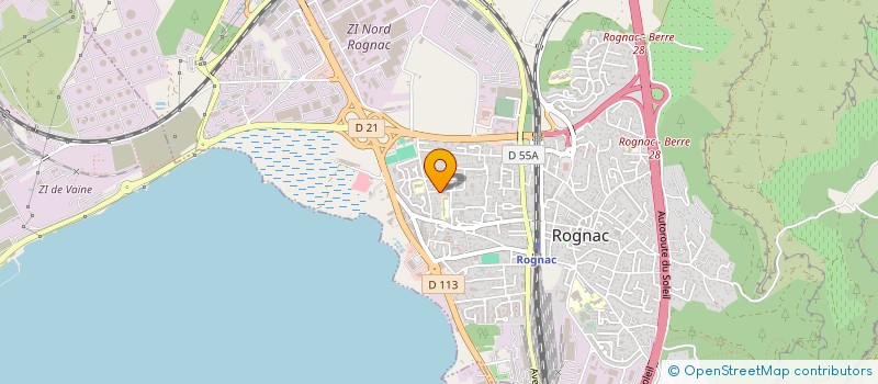 localisation de l'entreprise MONSIEUR DANIEL MEZZANA  ROGNAC