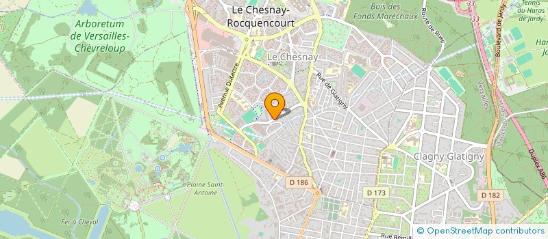 localisation de l'entreprise MONSIEUR DANIEL MICHAEL DAGO  LE CHESNAY-ROCQUENCOURT