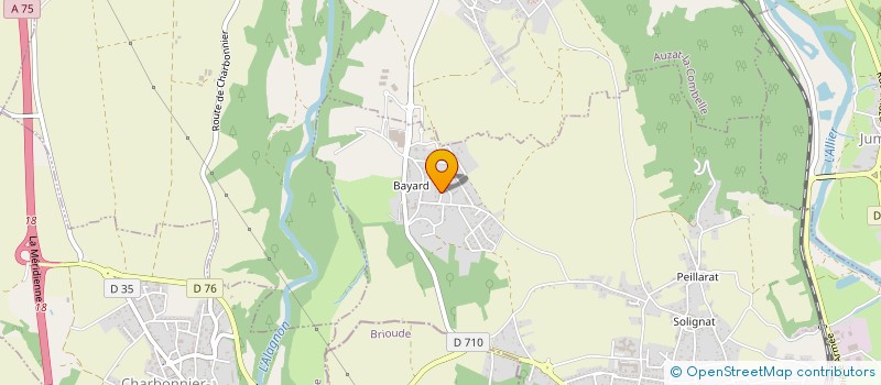 localisation de l'entreprise MONSIEUR DANIEL MICHEL  AUZAT-LA-COMBELLE