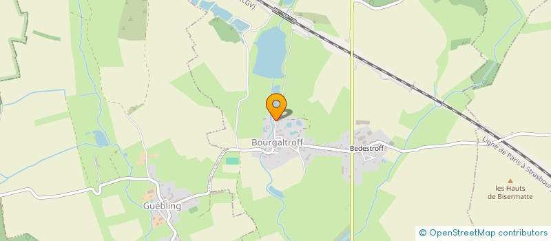 localisation de l'entreprise MONSIEUR DANIEL MICHEL  BOURGALTROFF