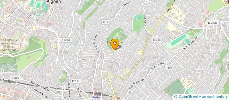 localisation de l'entreprise MONSIEUR DANIEL MICHELARD à BOIS-GUILLAUME