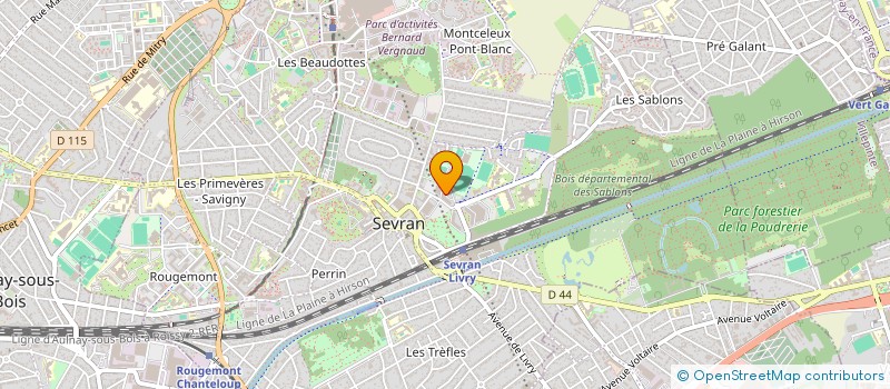 localisation de l'entreprise MONSIEUR DANIEL MICHIARDI à SEVRAN