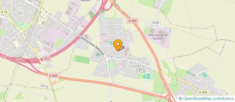 localisation de l'entreprise MONSIEUR DANIEL MICHIELS  ESTREUX