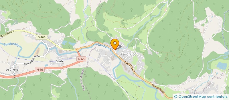 localisation de l'entreprise MONSIEUR DANIEL MICLO  FERDRUPT