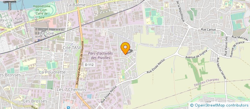 localisation de l'entreprise MONSIEUR DANIEL MICU  DECINES-CHARPIEU