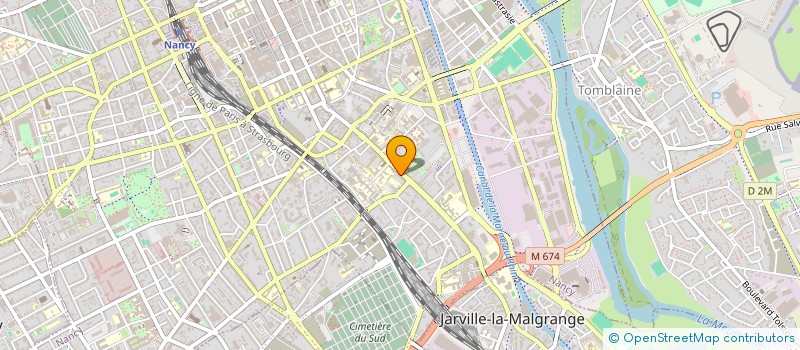localisation de l'entreprise MONSIEUR DANIEL MILLARD  NANCY
