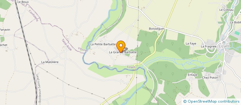 localisation de l'entreprise MONSIEUR DANIEL MILLARD à LIZANT