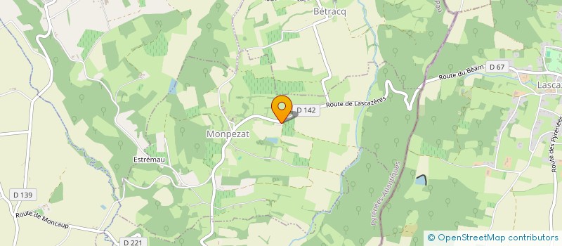 localisation de l'entreprise MONSIEUR DANIEL MINVIELLE  MONPEZAT