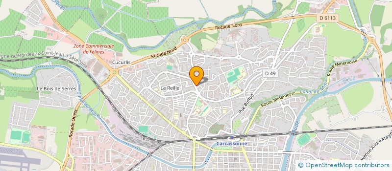 localisation de l'entreprise MONSIEUR DANIEL MIQUEL VARGAS à CARCASSONNE