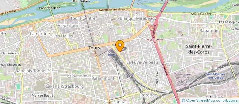 localisation de l'entreprise MONSIEUR DANIEL MISSAULT  TOURS