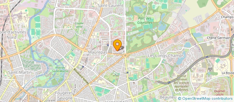 localisation de l'entreprise MONSIEUR DANIEL MITCHELL MCCURDY  RENNES