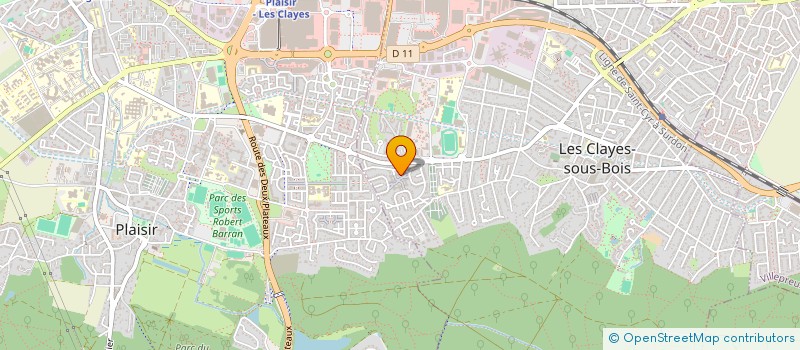 localisation de l'entreprise MONSIEUR DANIEL MIZA à LES CLAYES-SOUS-BOIS