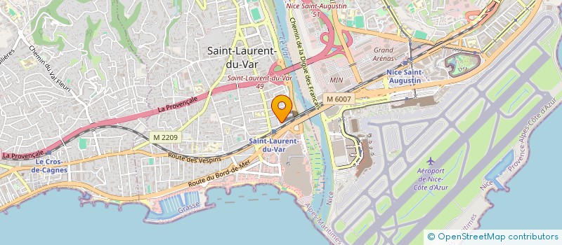 localisation de l'entreprise MONSIEUR DANIEL MIZRAHI à SAINT-LAURENT-DU-VAR