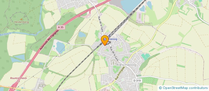 localisation de l'entreprise MONSIEUR DANIEL MOCHEL  RSCHWOOG