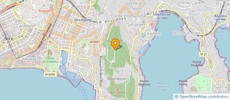 localisation de l'entreprise MONSIEUR DANIEL MOHEN à NICE