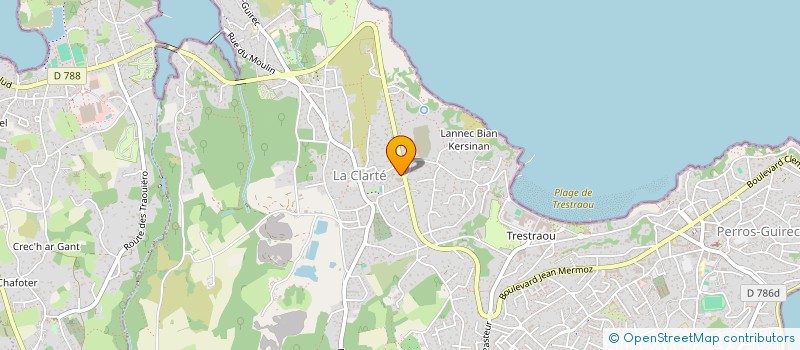 localisation de l'entreprise MONSIEUR DANIEL MOIGNEU à PERROS-GUIREC